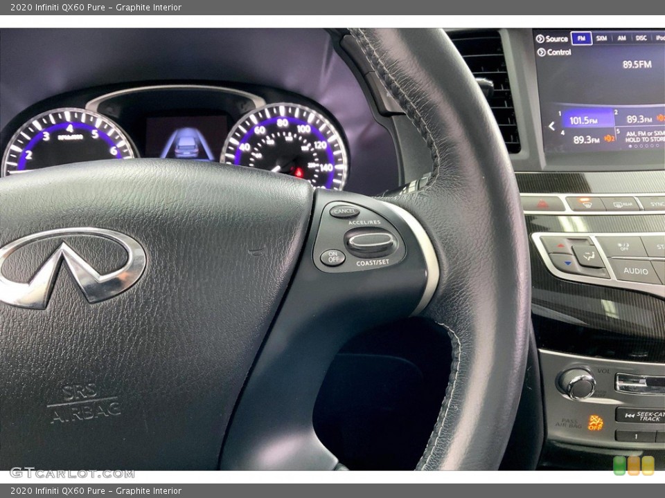 Graphite Interior Steering Wheel for the 2020 Infiniti QX60 Pure #146257896