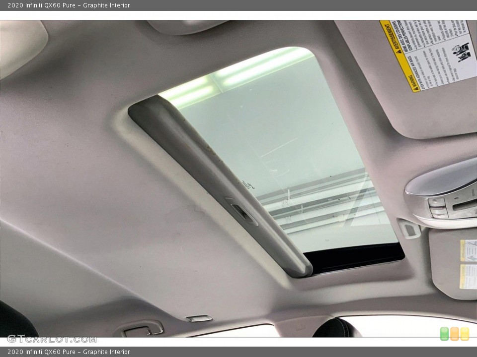 Graphite Interior Sunroof for the 2020 Infiniti QX60 Pure #146257932