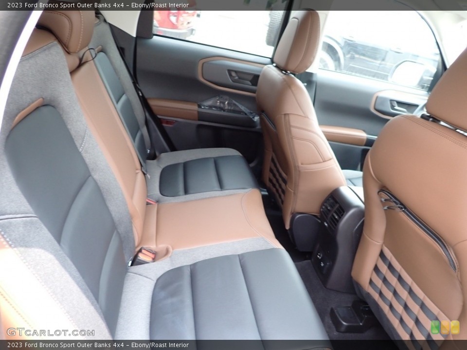 Ebony/Roast Interior Rear Seat for the 2023 Ford Bronco Sport Outer Banks 4x4 #146258301