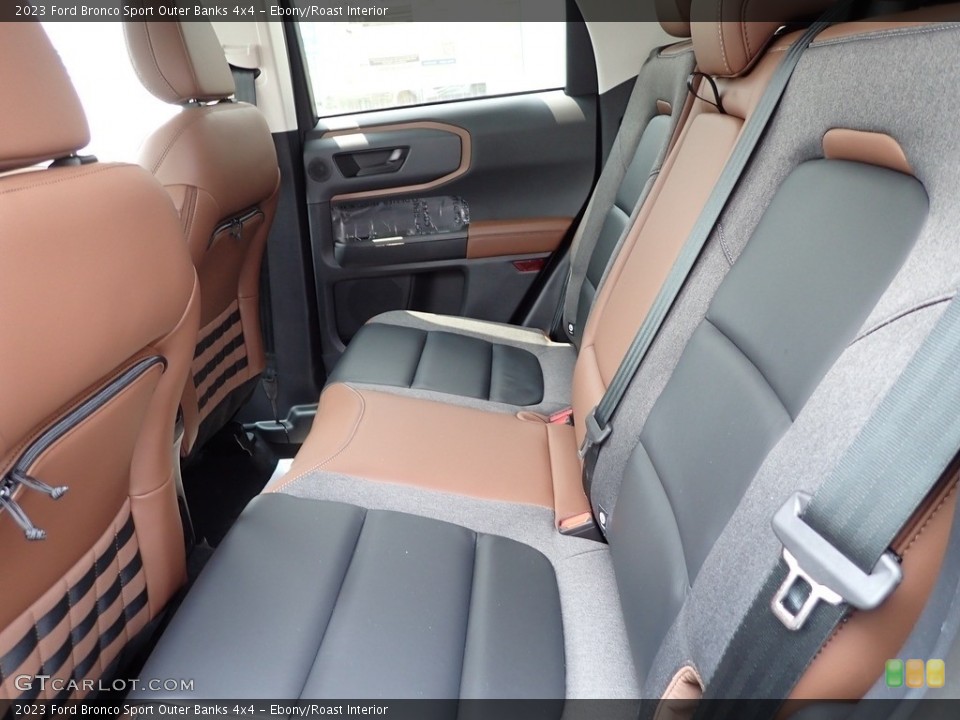 Ebony/Roast Interior Rear Seat for the 2023 Ford Bronco Sport Outer Banks 4x4 #146258319