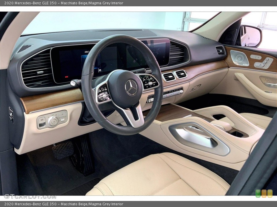 Macchiato Beige/Magma Grey Interior Photo for the 2020 Mercedes-Benz GLE 350 #146258370