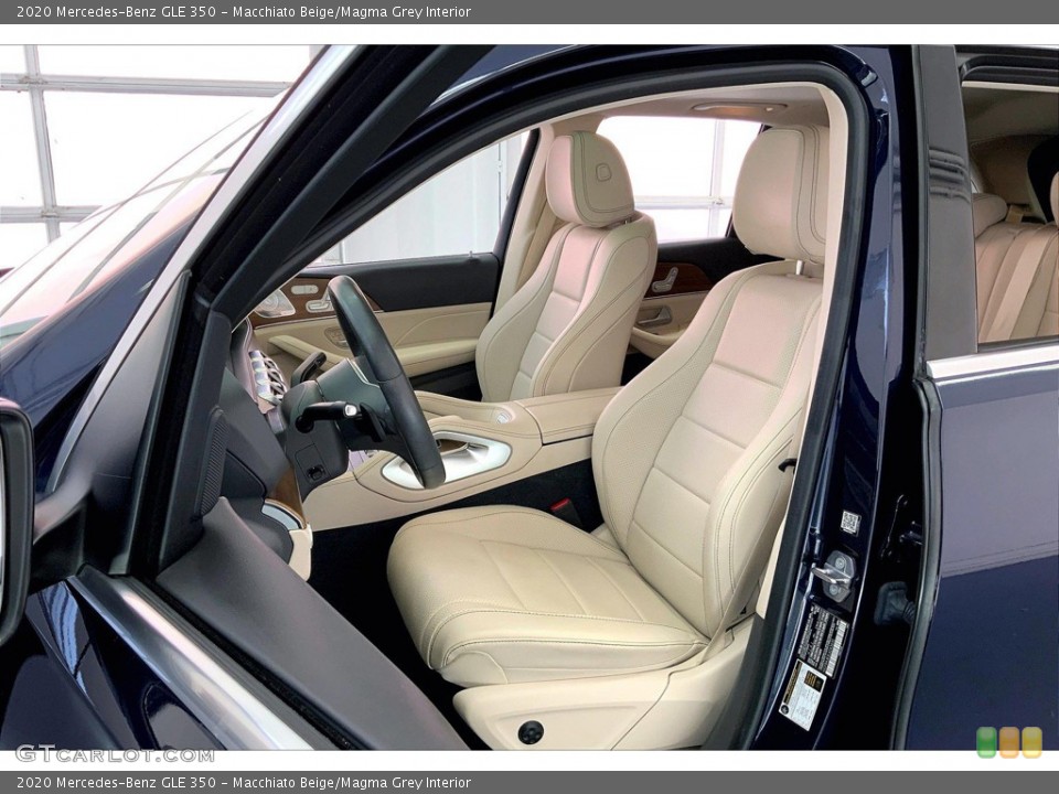 Macchiato Beige/Magma Grey Interior Front Seat for the 2020 Mercedes-Benz GLE 350 #146258441