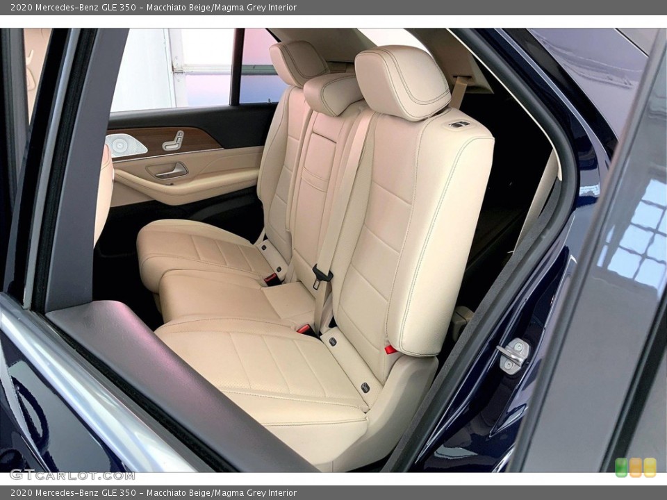 Macchiato Beige/Magma Grey Interior Rear Seat for the 2020 Mercedes-Benz GLE 350 #146258481
