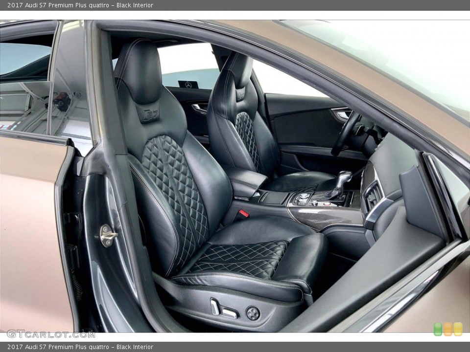 Black Interior Front Seat for the 2017 Audi S7 Premium Plus quattro #146260791