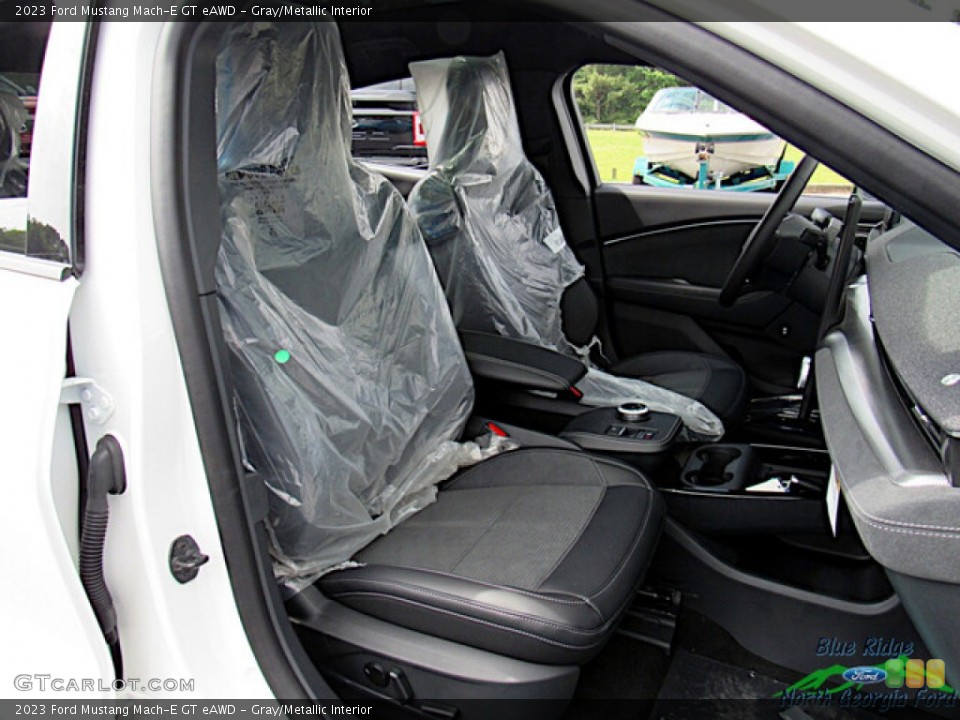 Gray/Metallic Interior Front Seat for the 2023 Ford Mustang Mach-E GT eAWD #146260851