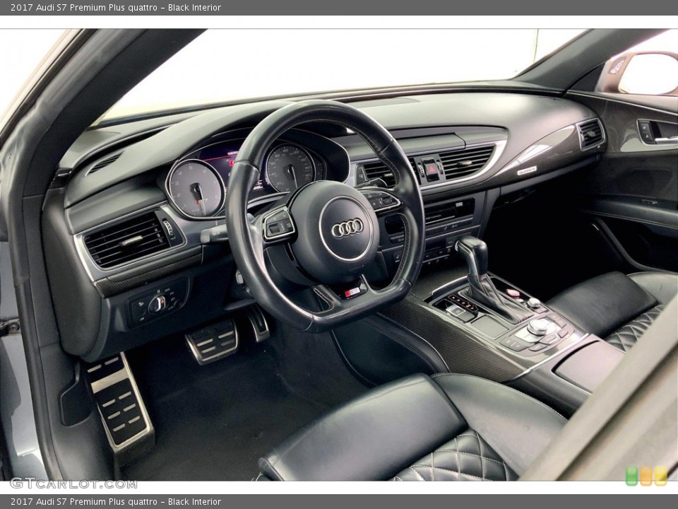 Black 2017 Audi S7 Interiors