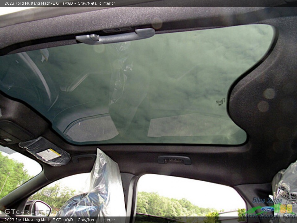 Gray/Metallic Interior Sunroof for the 2023 Ford Mustang Mach-E GT eAWD #146260932