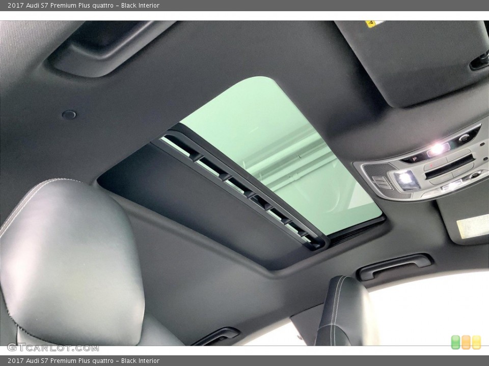 Black Interior Sunroof for the 2017 Audi S7 Premium Plus quattro #146260983