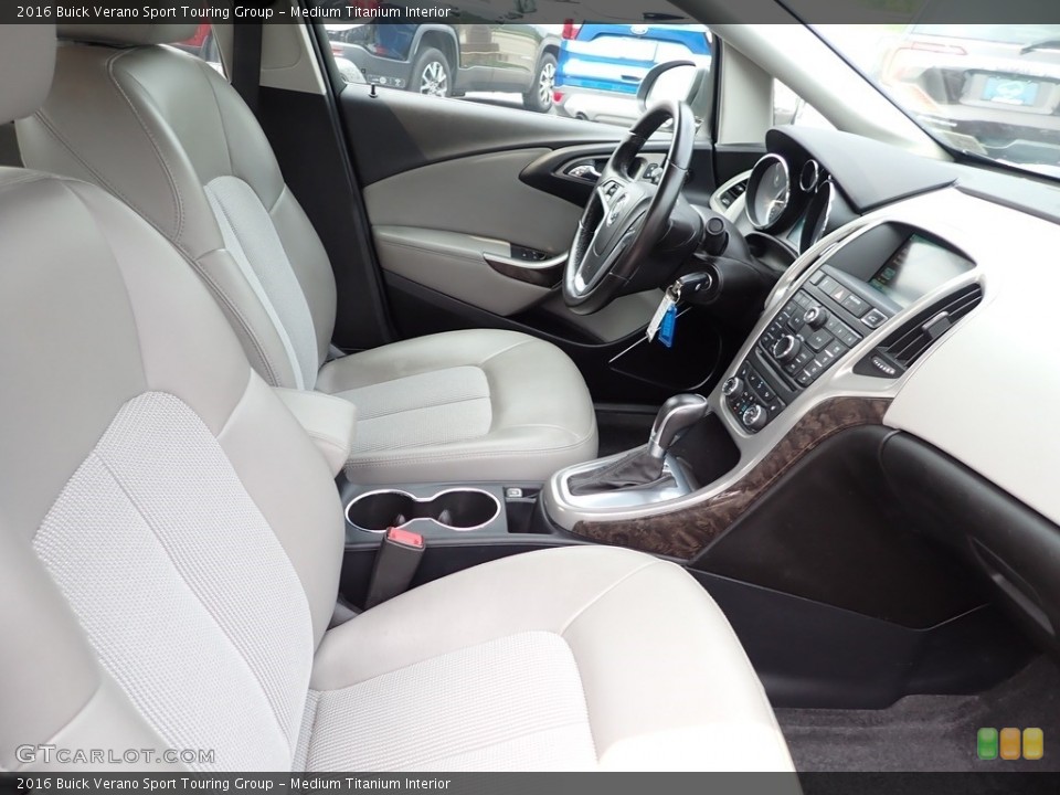 Medium Titanium Interior Front Seat for the 2016 Buick Verano Sport Touring Group #146261999