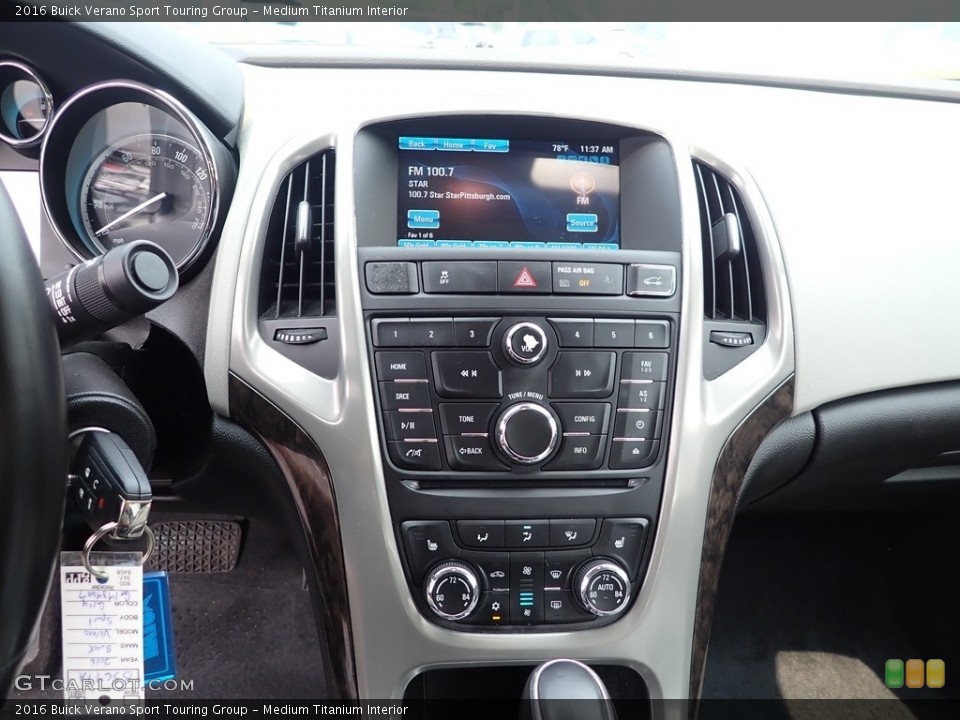 Medium Titanium Interior Controls for the 2016 Buick Verano Sport Touring Group #146262175