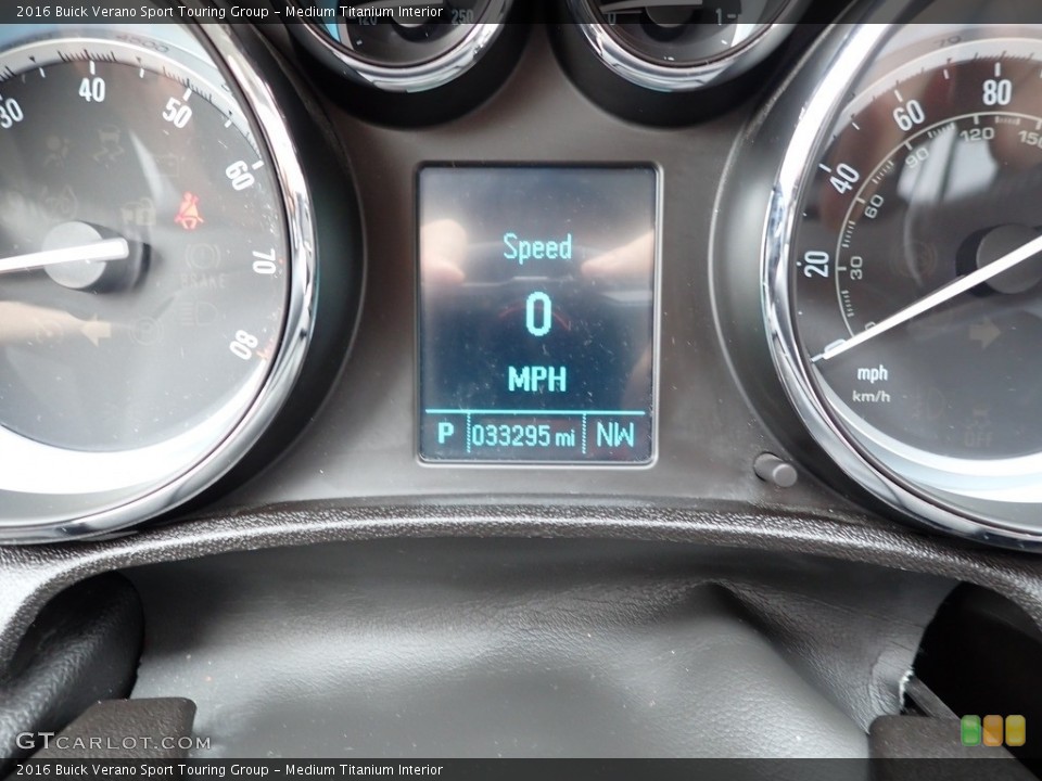 Medium Titanium Interior Gauges for the 2016 Buick Verano Sport Touring Group #146262220