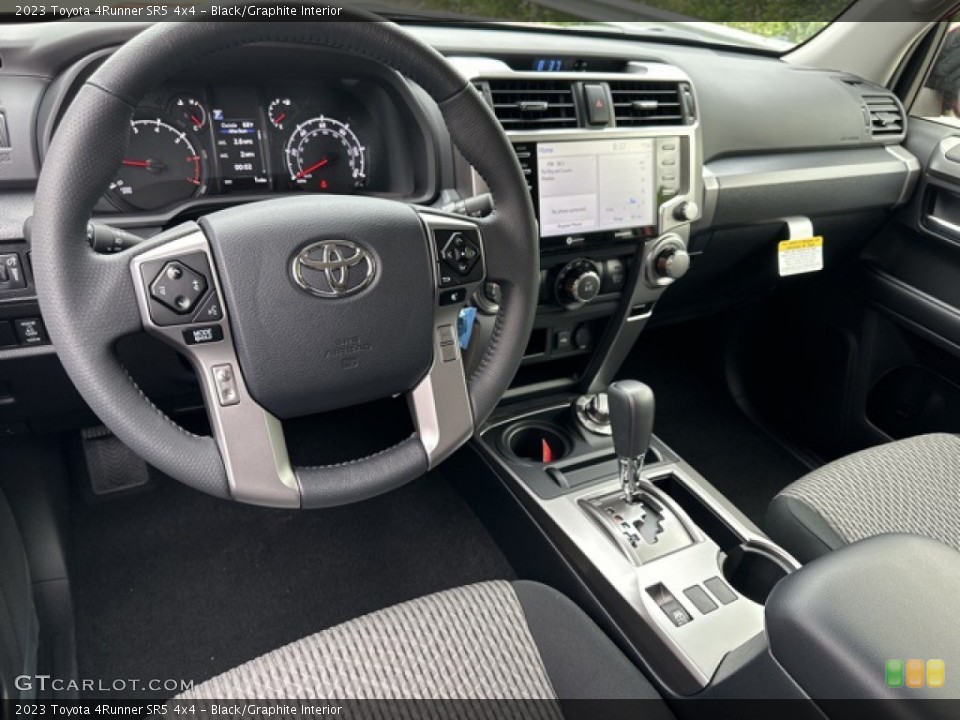 Black/Graphite Interior Dashboard for the 2023 Toyota 4Runner SR5 4x4 #146262620