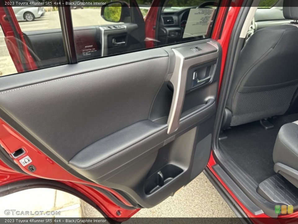 Black/Graphite Interior Door Panel for the 2023 Toyota 4Runner SR5 4x4 #146262998