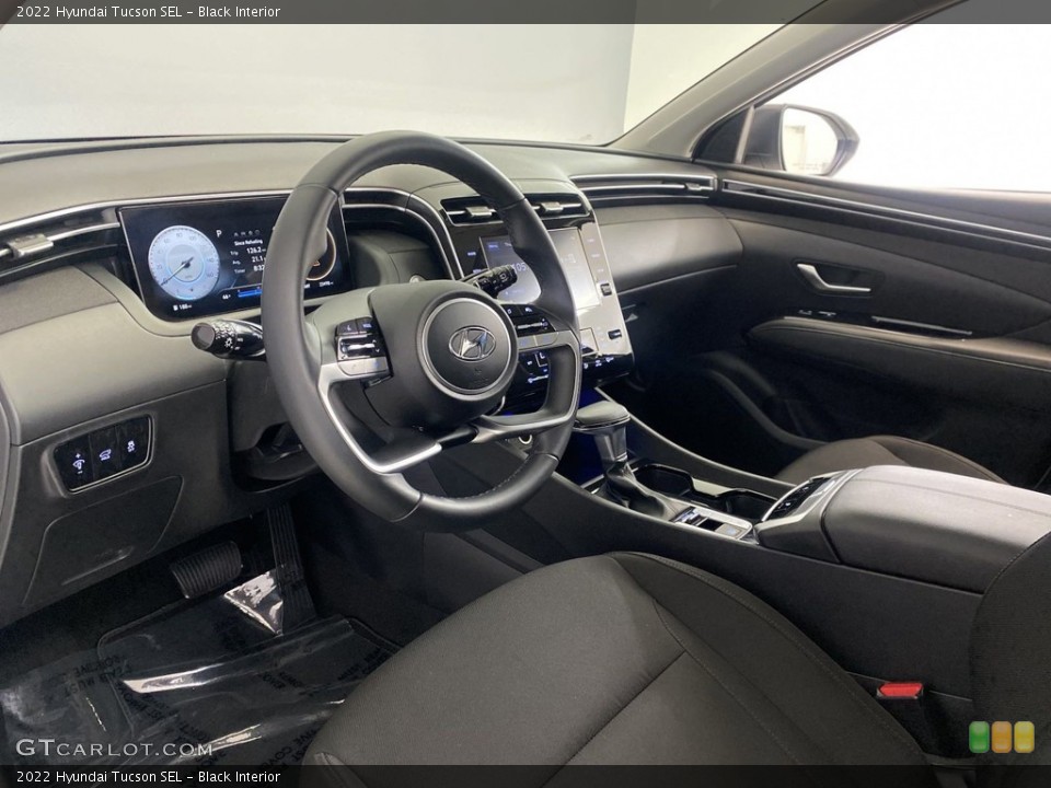 Black Interior Dashboard for the 2022 Hyundai Tucson SEL #146263611