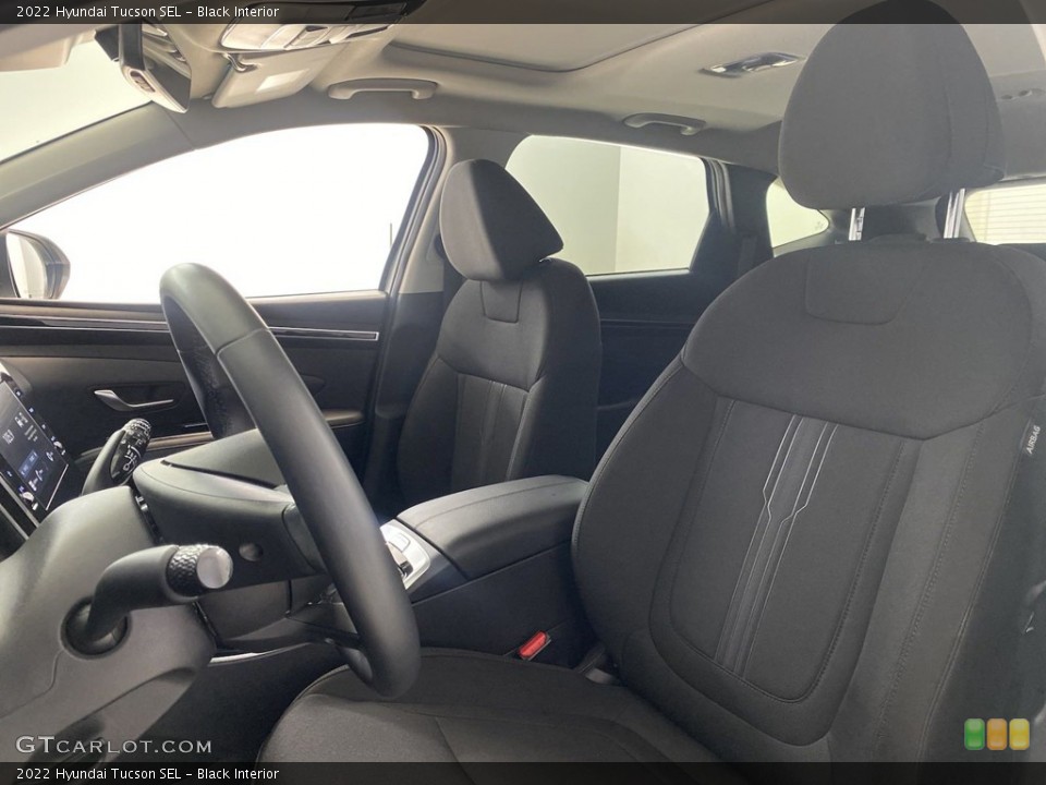 Black Interior Front Seat for the 2022 Hyundai Tucson SEL #146263631