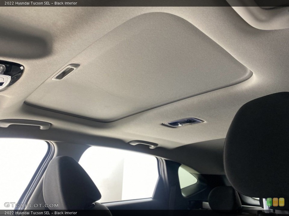 Black Interior Sunroof for the 2022 Hyundai Tucson SEL #146263940