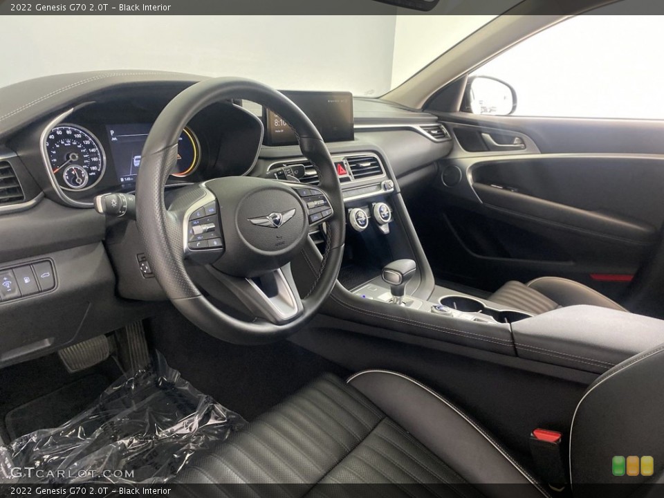 Black Interior Photo for the 2022 Genesis G70 2.0T #146263952