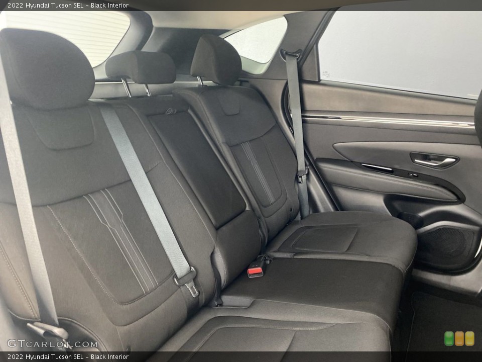 Black Interior Rear Seat for the 2022 Hyundai Tucson SEL #146264078