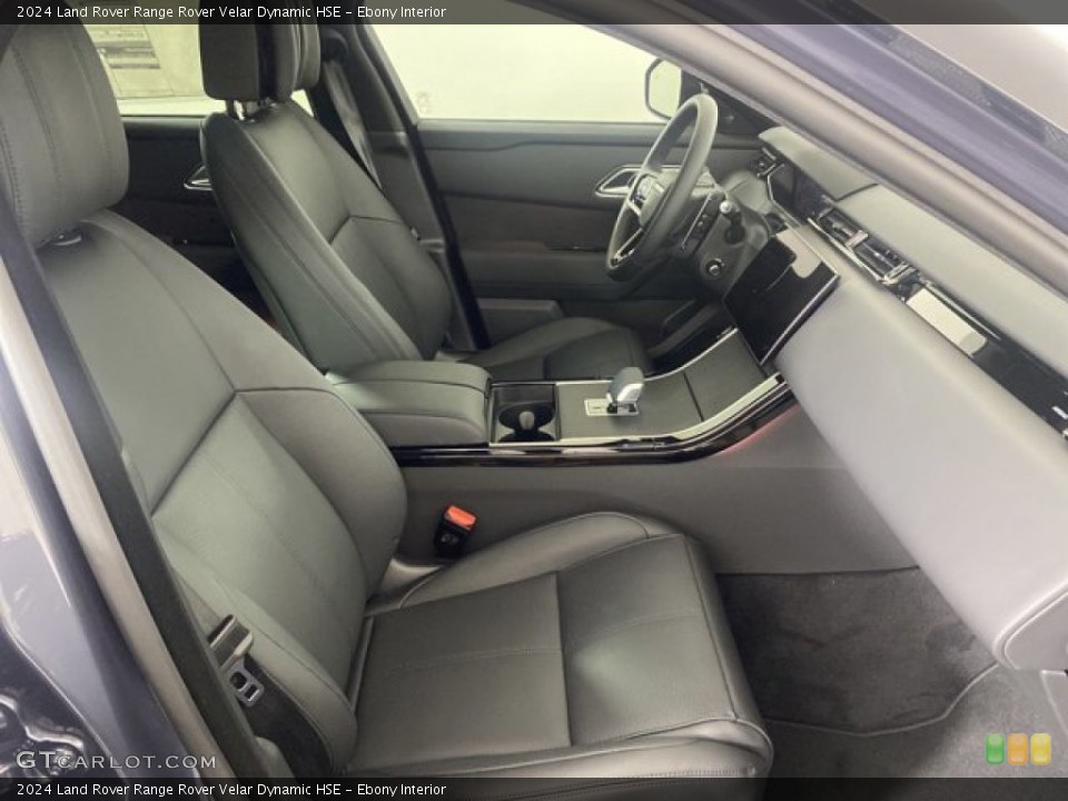 Ebony Interior Front Seat for the 2024 Land Rover Range Rover Velar Dynamic HSE #146264279