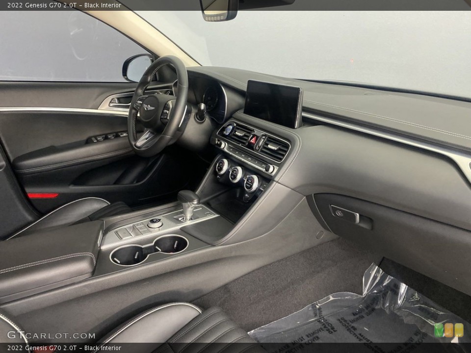 Black Interior Dashboard for the 2022 Genesis G70 2.0T #146264354