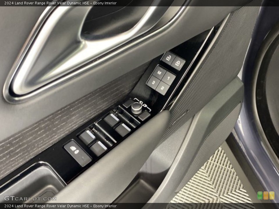 Ebony Interior Controls for the 2024 Land Rover Range Rover Velar Dynamic HSE #146264480