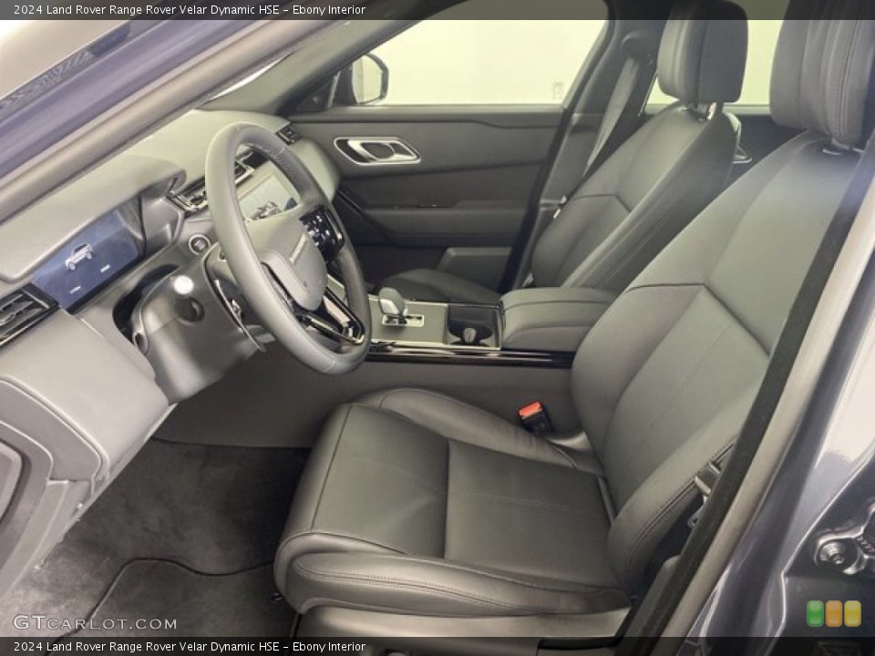 Ebony Interior Photo for the 2024 Land Rover Range Rover Velar Dynamic HSE #146264501