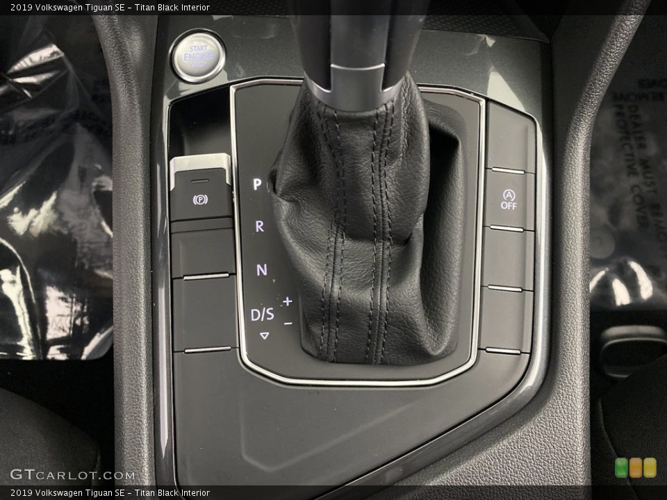 Titan Black Interior Transmission for the 2019 Volkswagen Tiguan SE #146265554