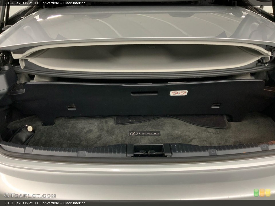 Black Interior Trunk for the 2013 Lexus IS 250 C Convertible #146265677
