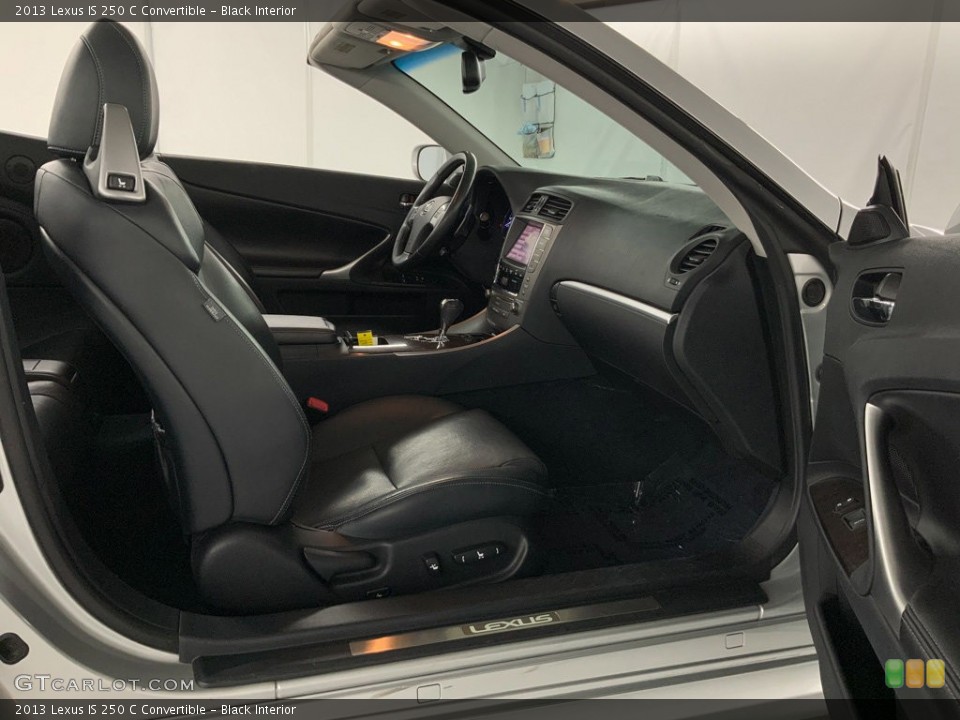 Black Interior Front Seat for the 2013 Lexus IS 250 C Convertible #146266191