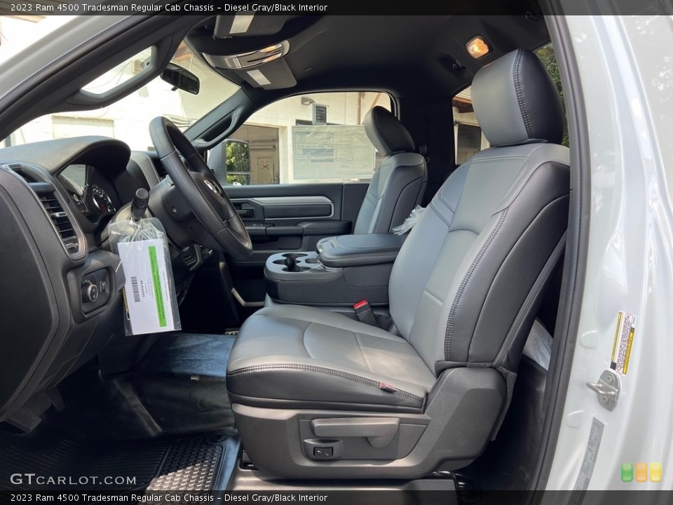 Diesel Gray/Black Interior Photo for the 2023 Ram 4500 Tradesman Regular Cab Chassis #146267120