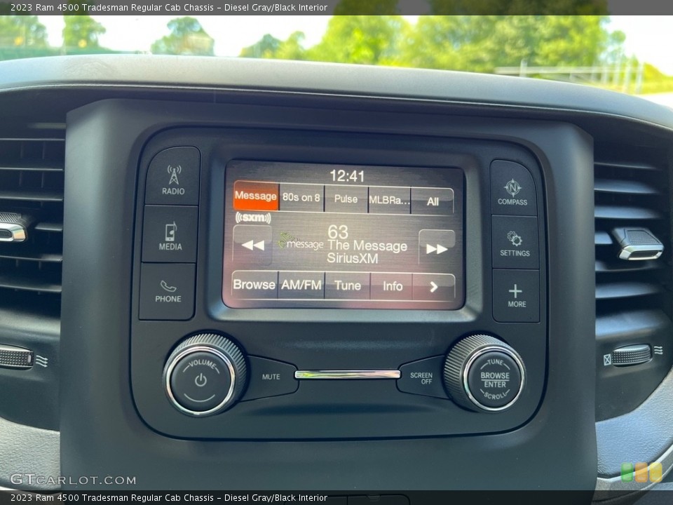 Diesel Gray/Black Interior Controls for the 2023 Ram 4500 Tradesman Regular Cab Chassis #146267258