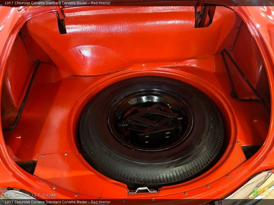 Red Interior Trunk for the 1957 Chevrolet Corvette  #146267723