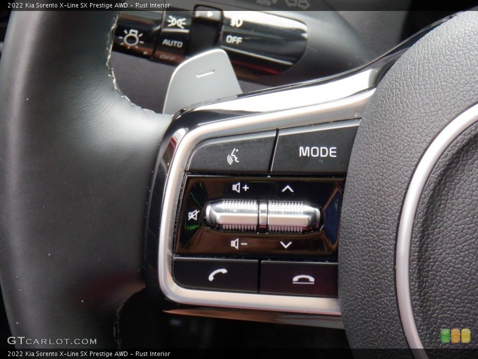 Rust Interior Steering Wheel for the 2022 Kia Sorento X-Line SX Prestige AWD #146268107