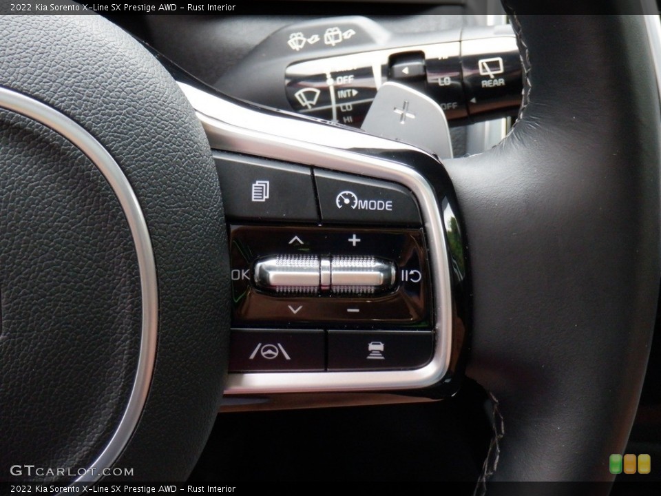 Rust Interior Steering Wheel for the 2022 Kia Sorento X-Line SX Prestige AWD #146268119