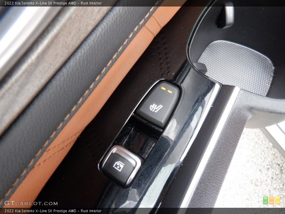 Rust Interior Controls for the 2022 Kia Sorento X-Line SX Prestige AWD #146268230