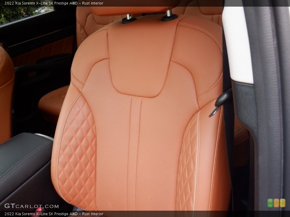 Rust Interior Front Seat for the 2022 Kia Sorento X-Line SX Prestige AWD #146268248