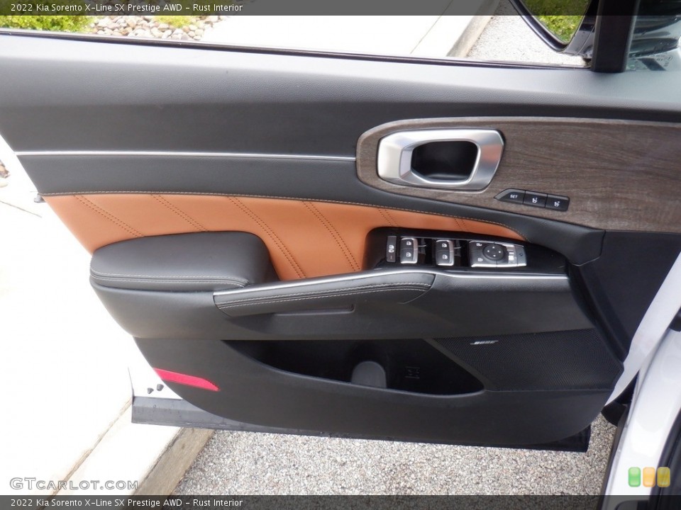 Rust Interior Door Panel for the 2022 Kia Sorento X-Line SX Prestige AWD #146268266