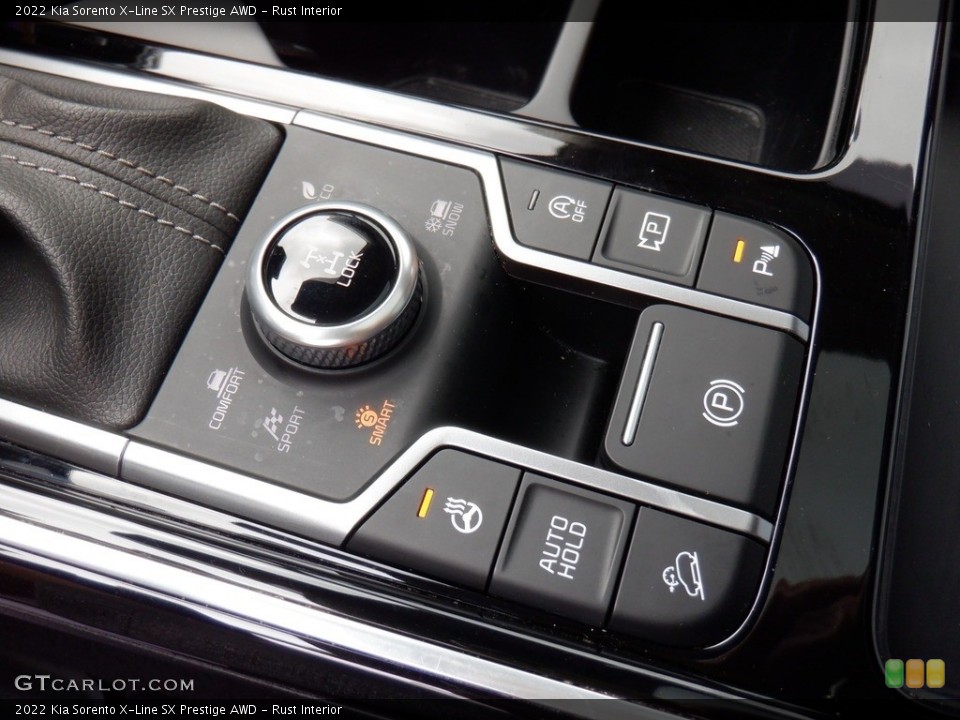 Rust Interior Controls for the 2022 Kia Sorento X-Line SX Prestige AWD #146268302