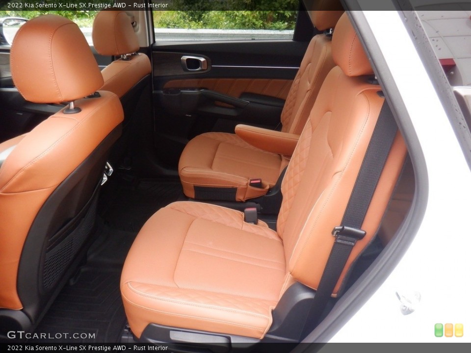 Rust Interior Rear Seat for the 2022 Kia Sorento X-Line SX Prestige AWD #146268332