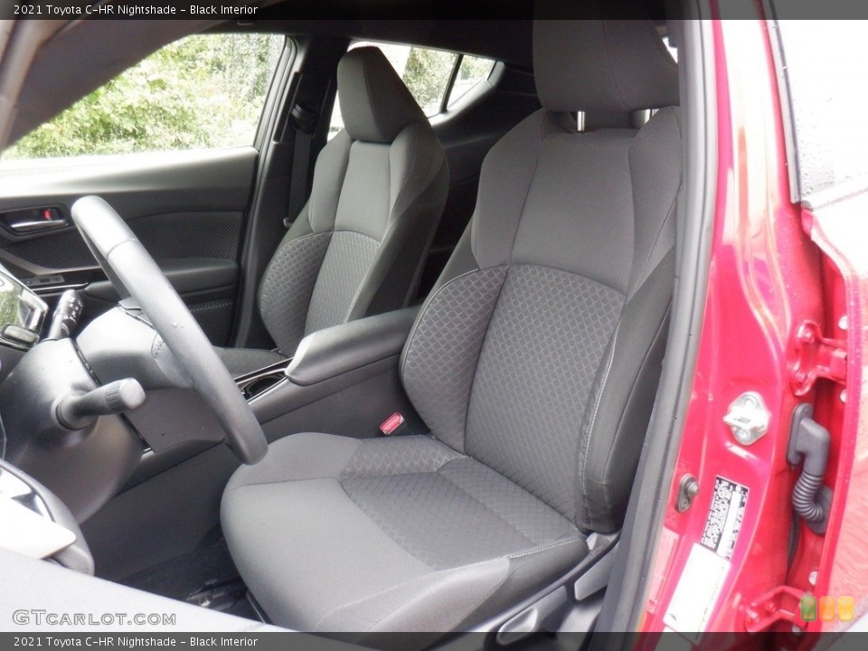Black 2021 Toyota C-HR Interiors