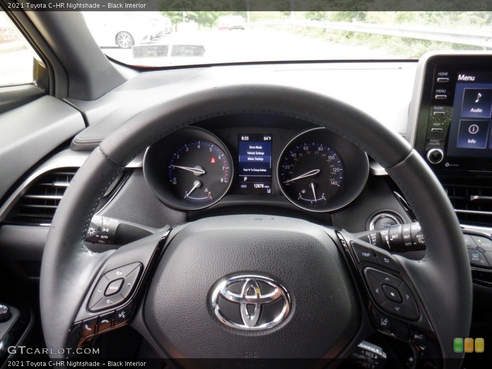 Black Interior Gauges for the 2021 Toyota C-HR Nightshade #146268473