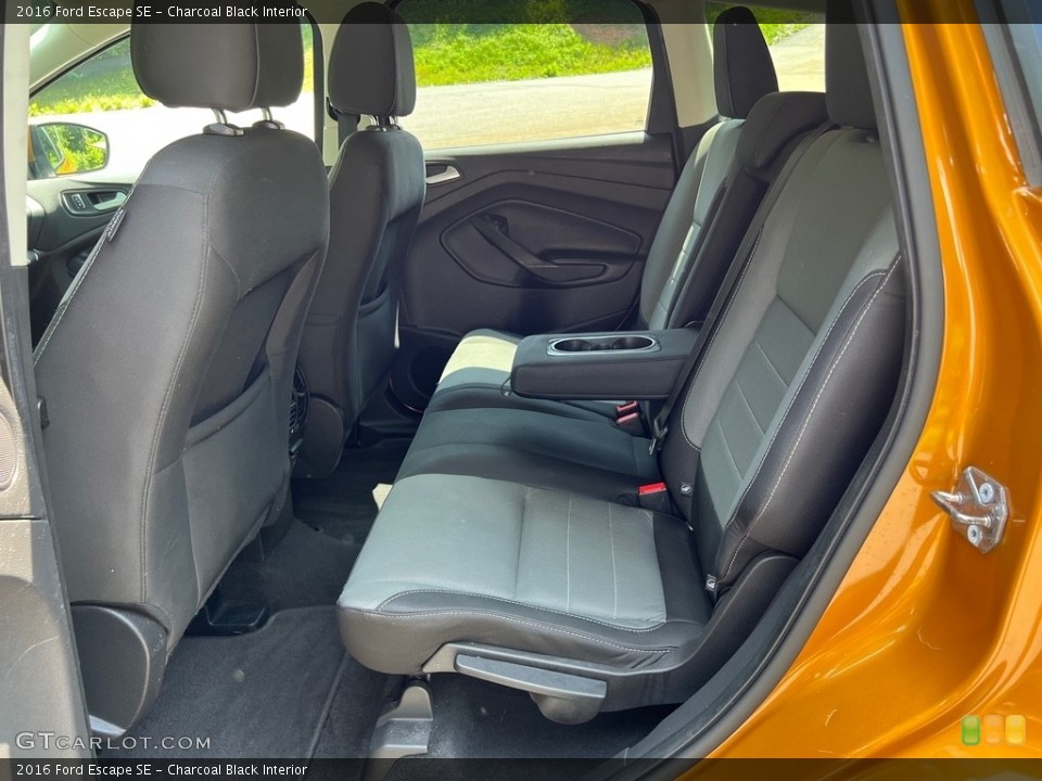 Charcoal Black Interior Rear Seat for the 2016 Ford Escape SE #146268984