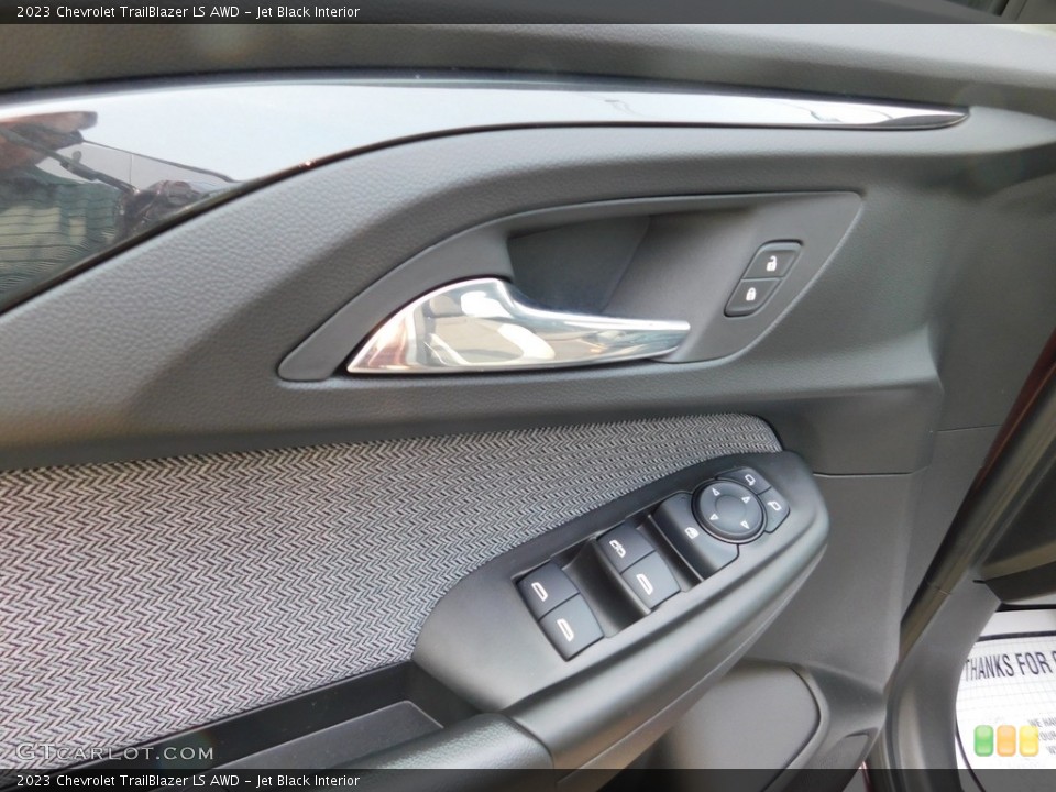 Jet Black Interior Door Panel for the 2023 Chevrolet TrailBlazer LS AWD #146269131