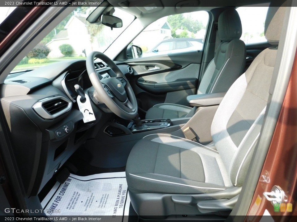 Jet Black Interior Front Seat for the 2023 Chevrolet TrailBlazer LS AWD #146269154