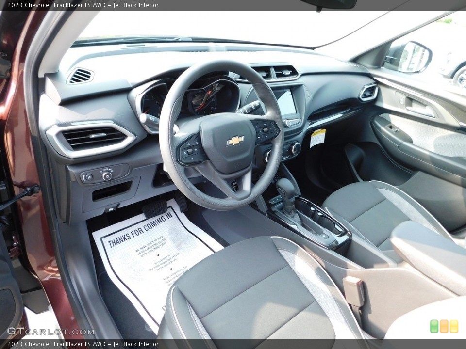 Jet Black Interior Photo for the 2023 Chevrolet TrailBlazer LS AWD #146269182
