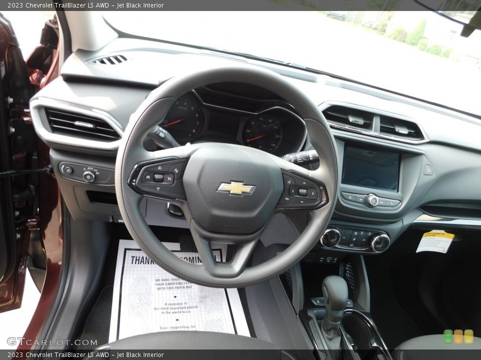 Jet Black Interior Dashboard for the 2023 Chevrolet TrailBlazer LS AWD #146269204
