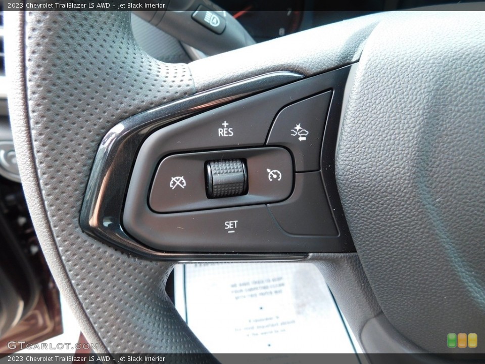 Jet Black Interior Steering Wheel for the 2023 Chevrolet TrailBlazer LS AWD #146269271
