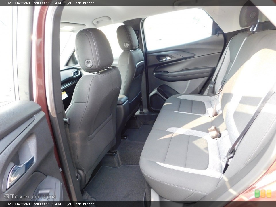 Jet Black Interior Rear Seat for the 2023 Chevrolet TrailBlazer LS AWD #146269628