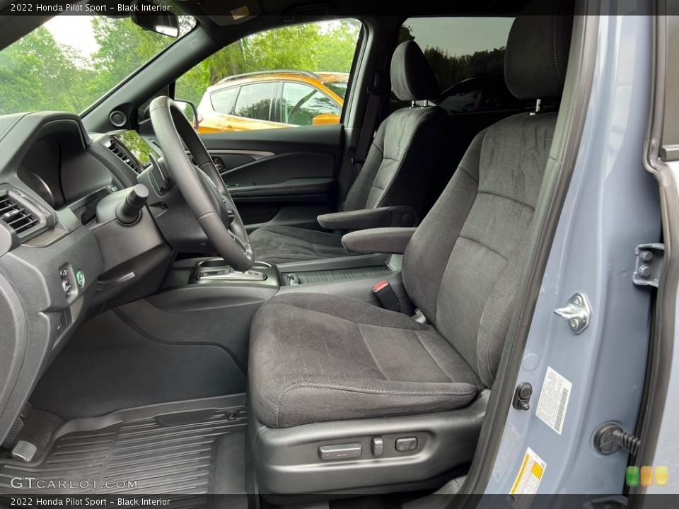 Black Interior Front Seat for the 2022 Honda Pilot Sport #146270207