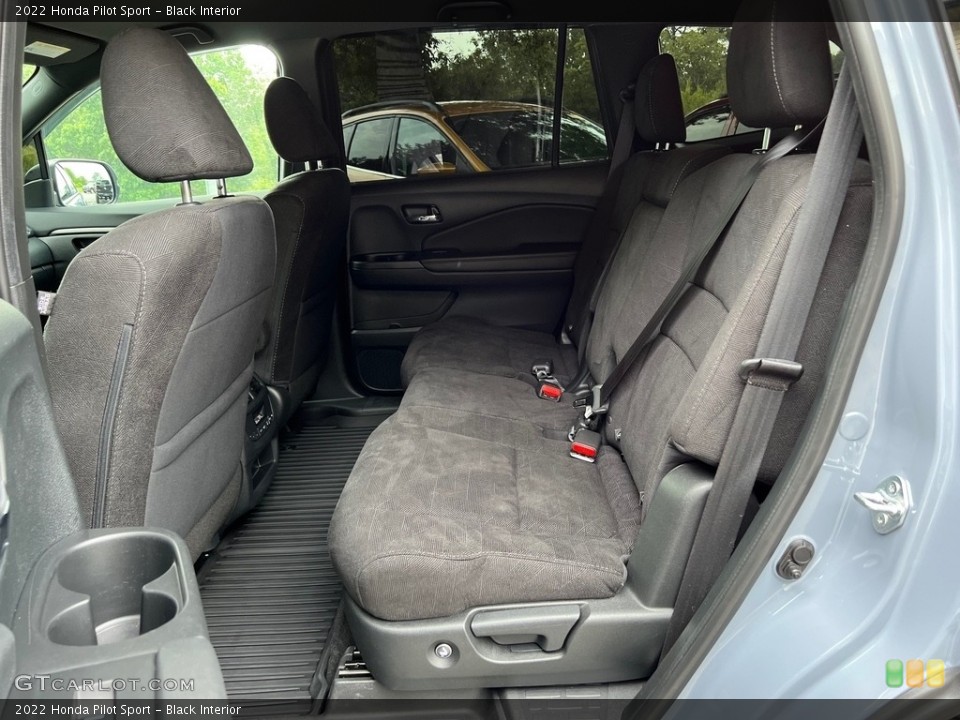 Black Interior Rear Seat for the 2022 Honda Pilot Sport #146270258